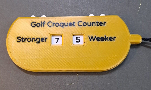 Universal Golf Croquet Counter