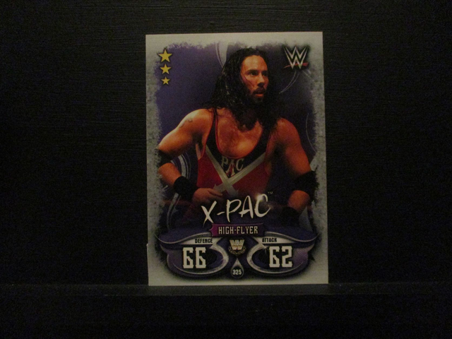 X-Pac - W Legends Slam Attax Live Original Trading Card #325