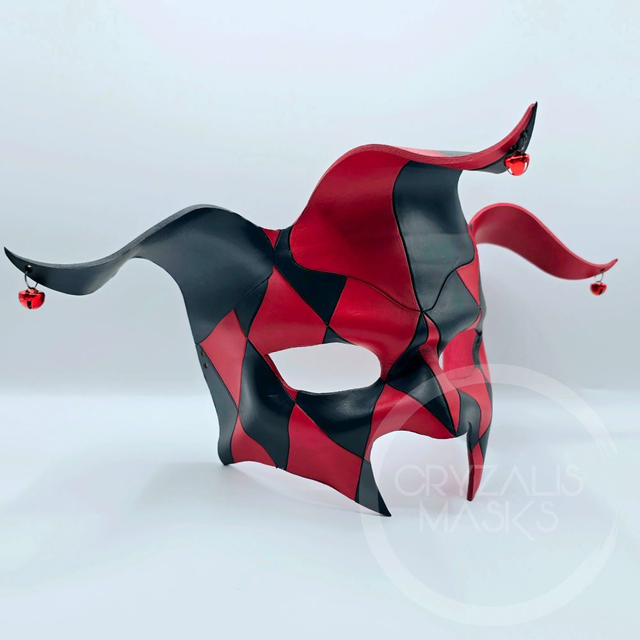 Red Harlequin mask  