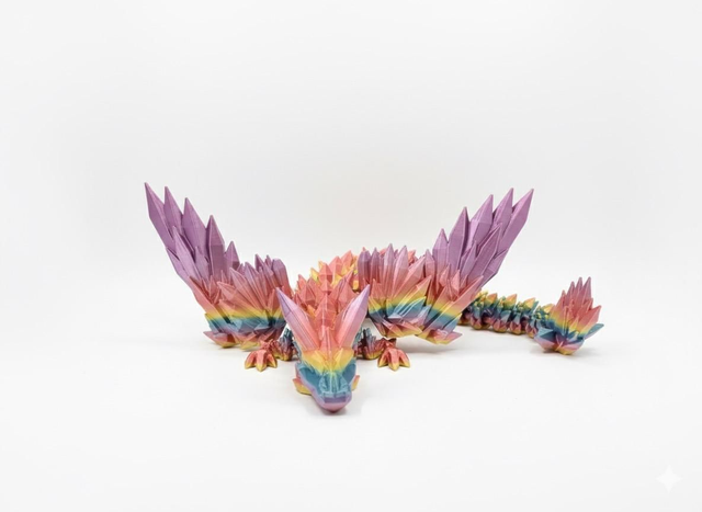 Wide-Winged 16" Articulated Dragon