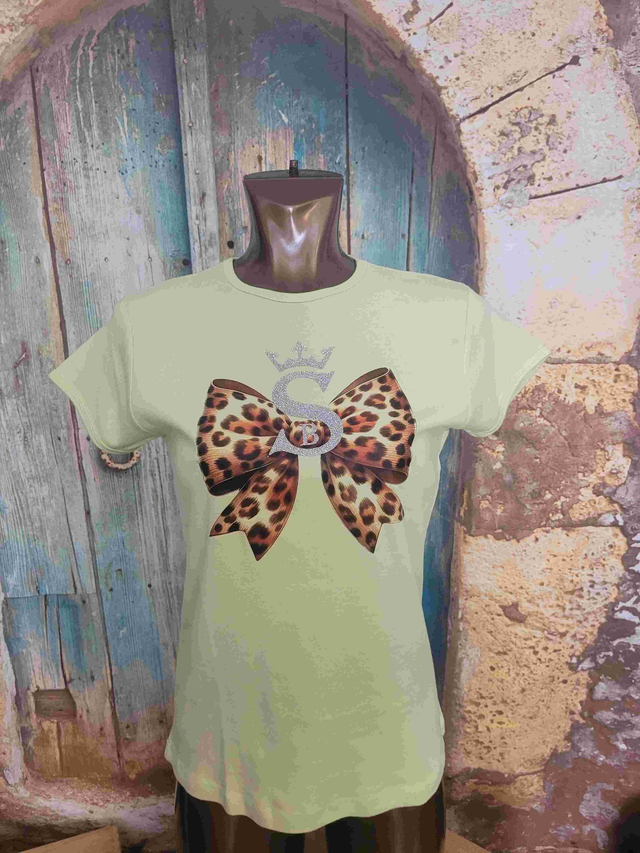 T-SHIRT FEMME PAPILLON(A118)