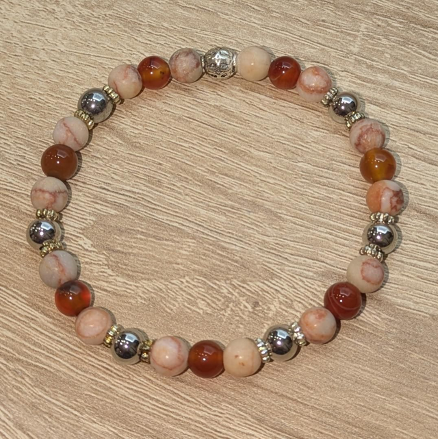 Bracelet "Douceur de l'âme" 6mm BR-055