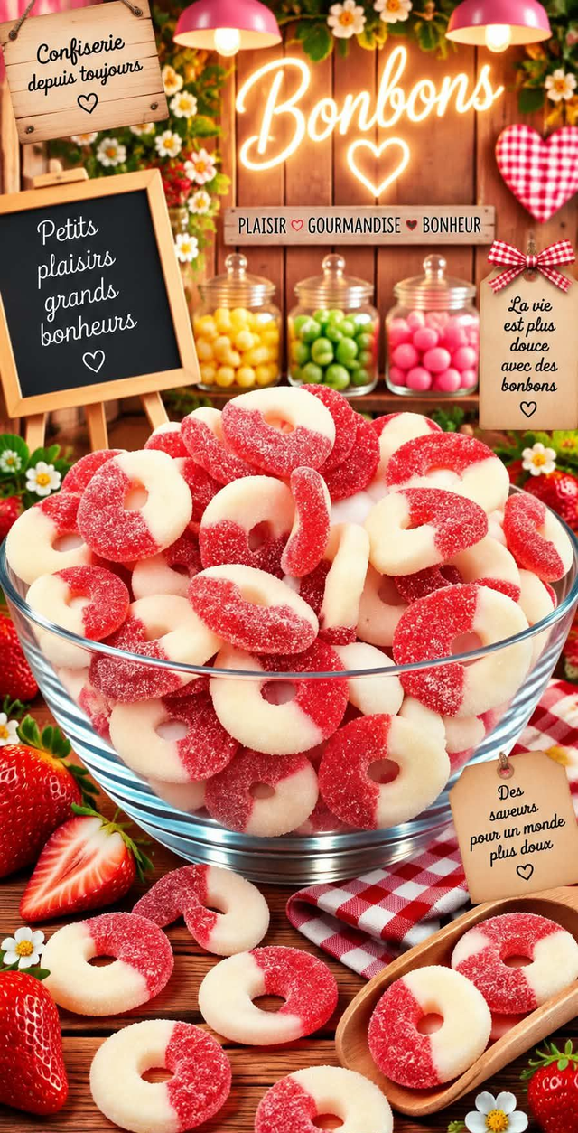 anneau cerise 100g