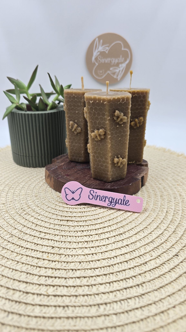Vela de miel - Panal de abeja