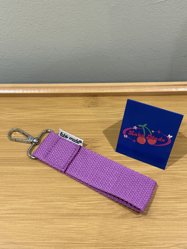 LABÖMADE Personalised Keyring - Purple