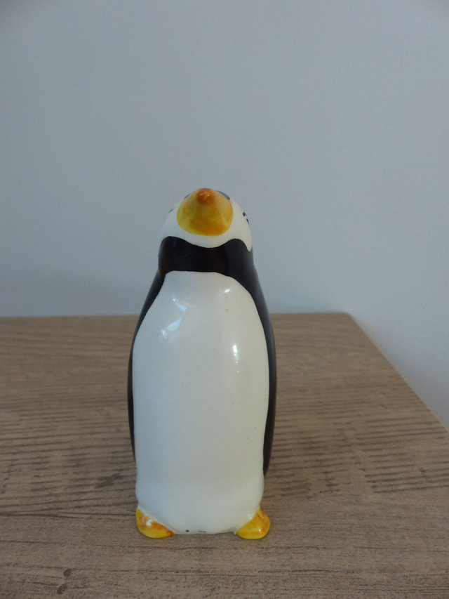 Vintage 1970 Carlton England - Poivrière Pingouin Céramique - Décoration Table Cuisine Unique, Idée Cadeau Originale - Poivrière Collector