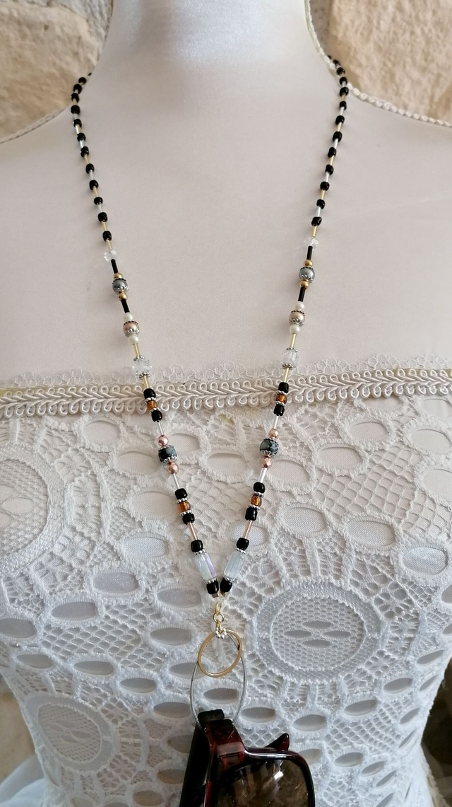 Collier-lunettes Alice