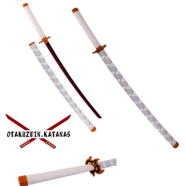 Katana S0245 de Demon Slayer empuñada por Rengoku Kyoujurou