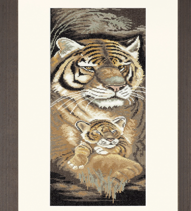 Maternal Instincts Cross Stitch Kit by Lanarte