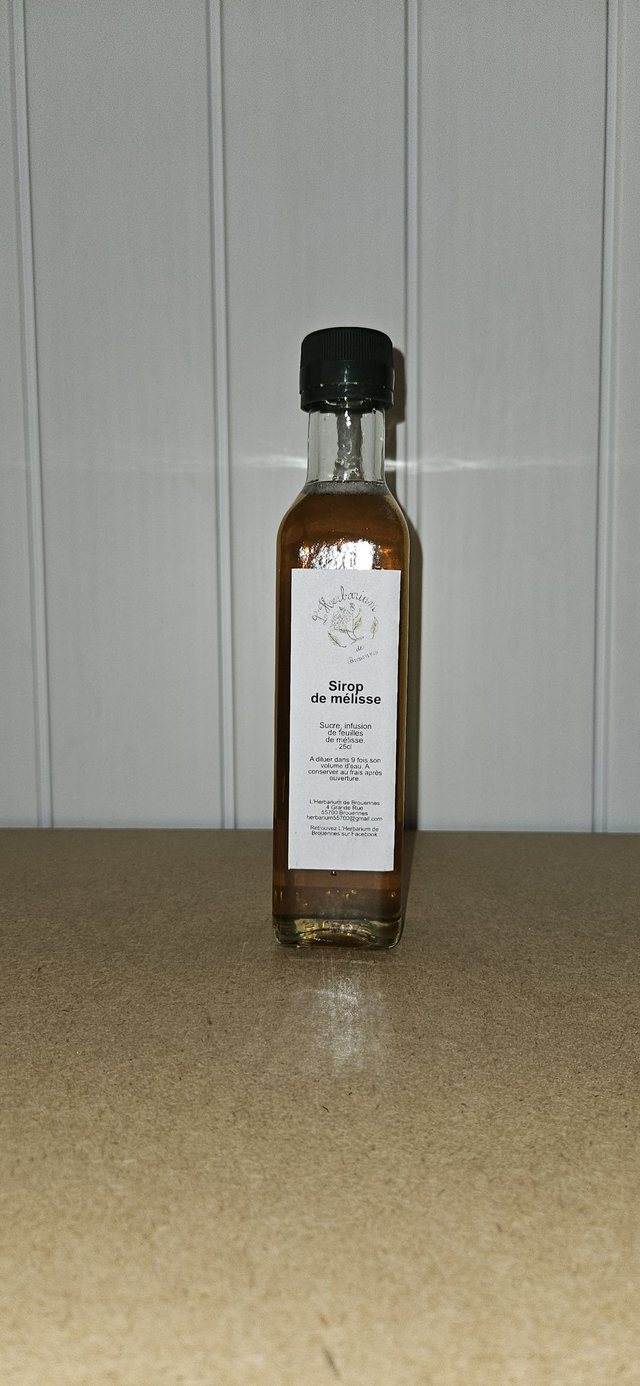 Sirop de mélisse