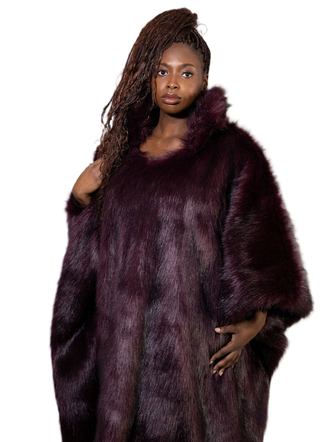 Kaba Fourrure à col