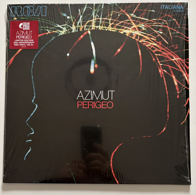 Perigeo - Azimut limited 50th anniversary , red vinyl