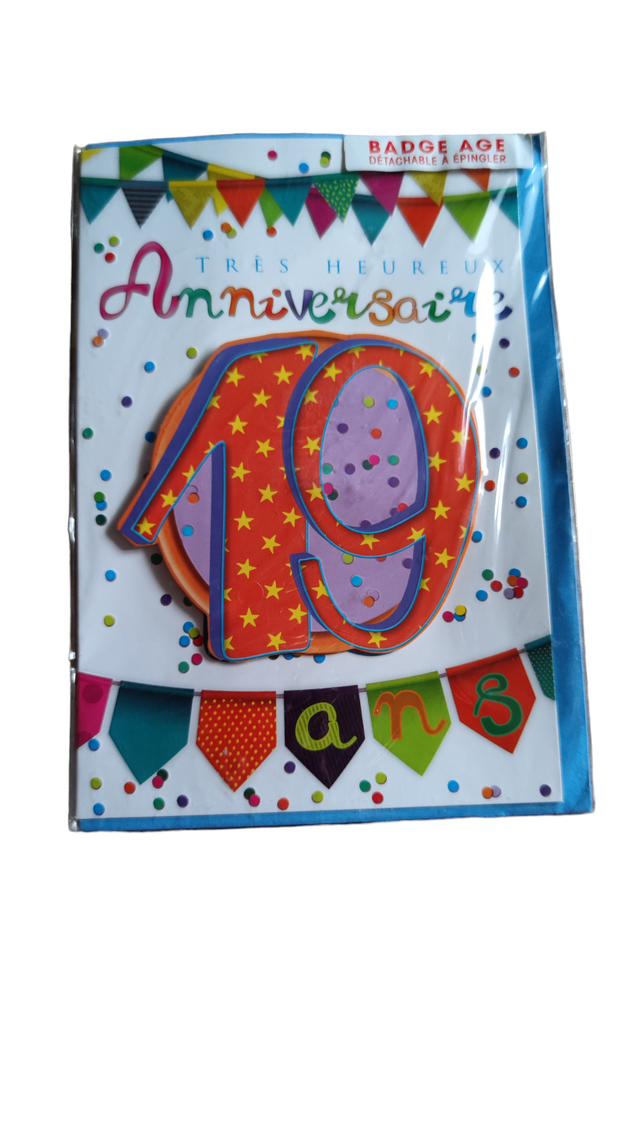 Anniversaire 19 ans