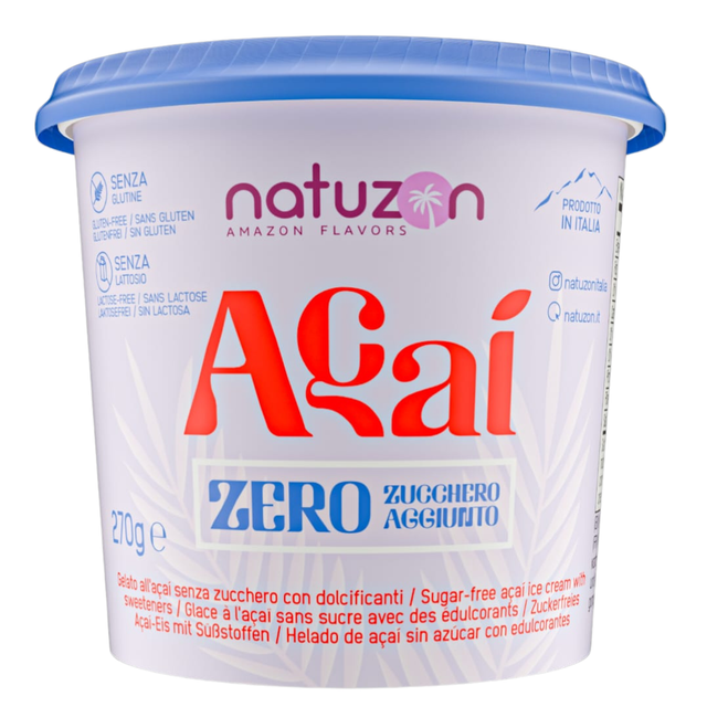 Açaí zero zuccheri 270 gr- Natuzon