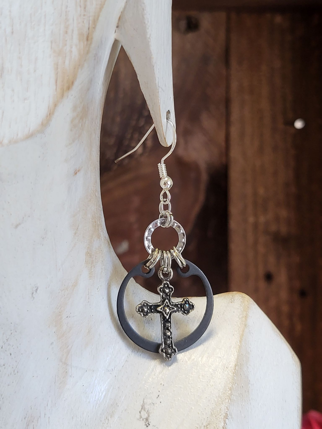 Boucles d'Oreilles Néo Circlips "Cercle Mystique"