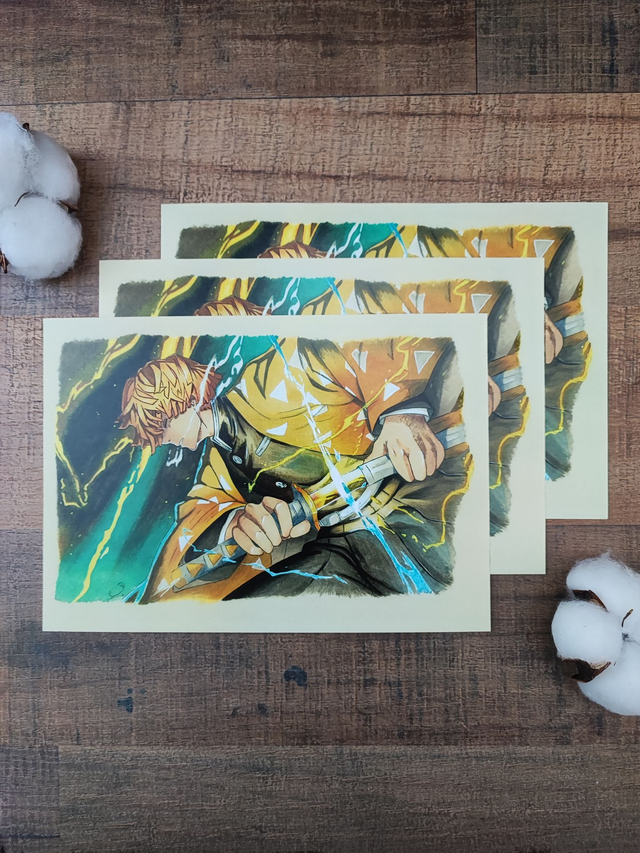 Zenitsu Agatsuma - Démon Slayer