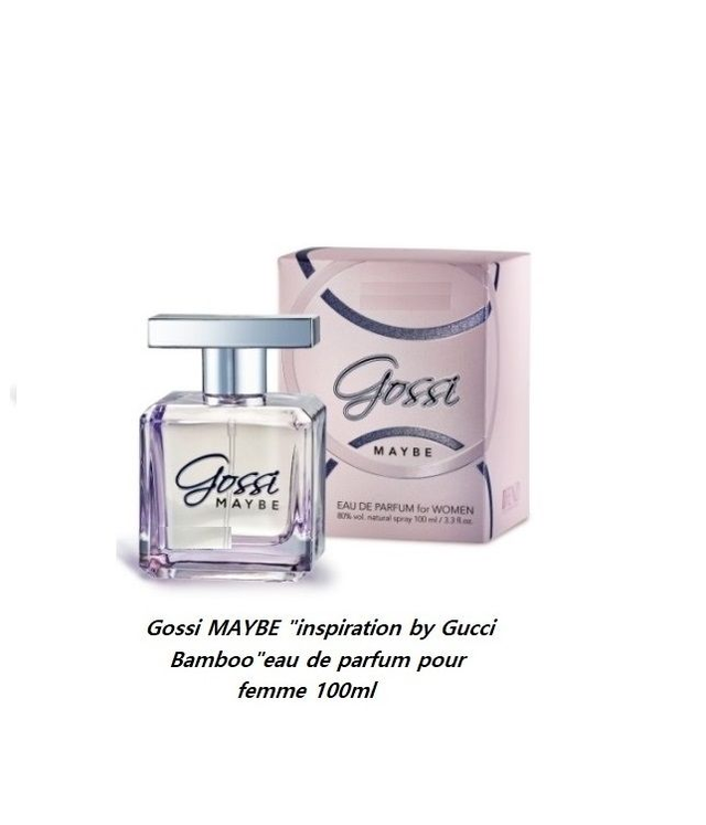 Gossi MAYBE  " inspiration by Gucci Bamboo " eau de parfum pour femme 100 ml