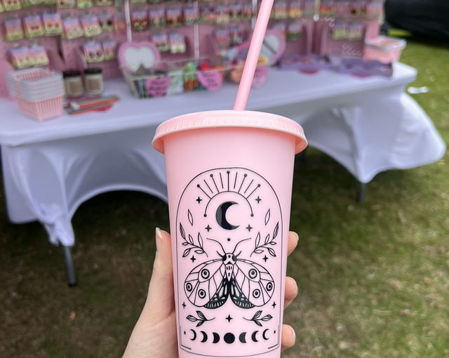 Light pink celestial 24oz