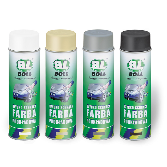 Akrylový základ 500ml aerozol šedý BOLL 001021