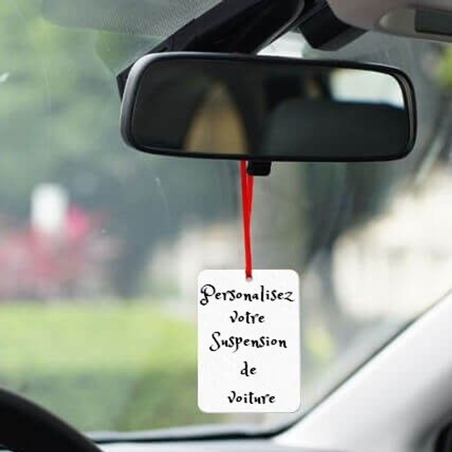 Suspension voiture personnalisable