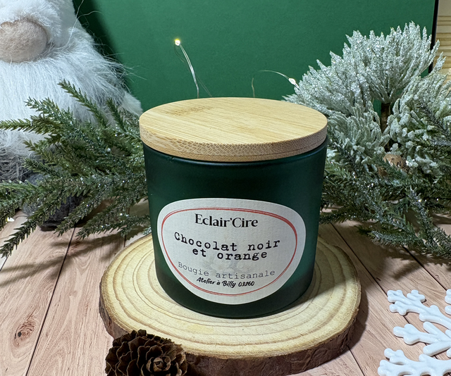 Chocolat noir 🍫et orange 🍊- 96gr