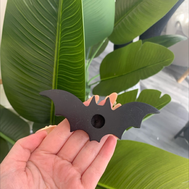 Bat candle stick holder 