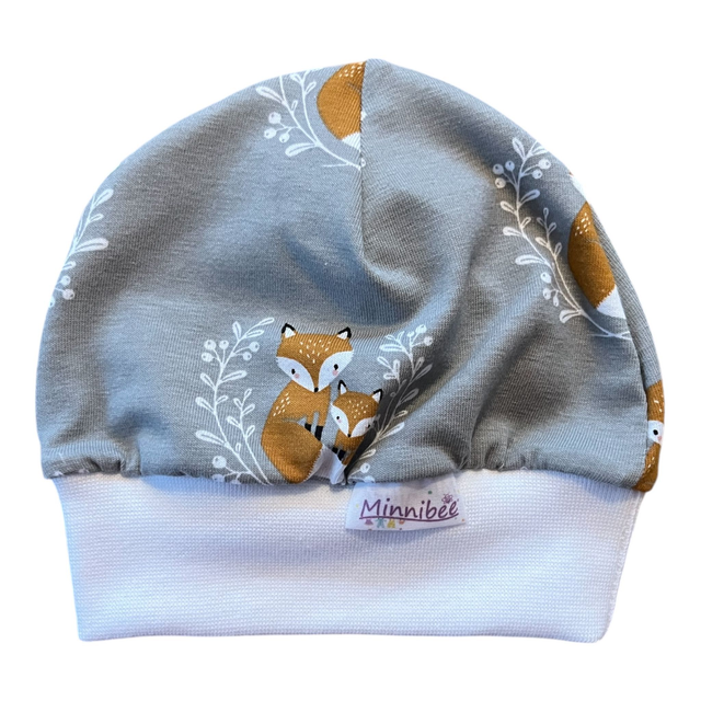 Mütze „Fuchs hellgrau"   