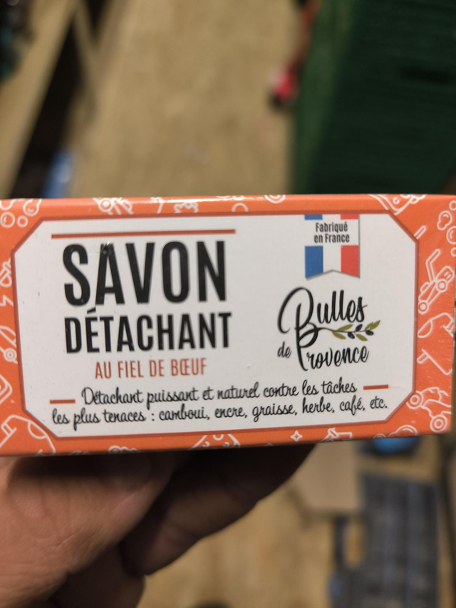 SAVON DETACHANT AU FIEL DE BOEUF 