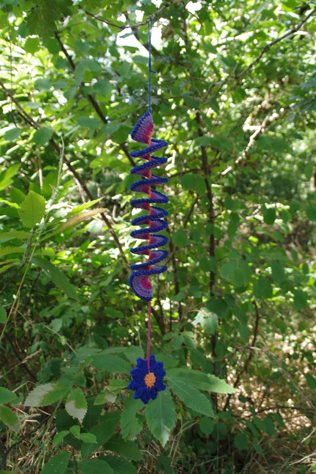 Spirale à vent fleur de Korrigan