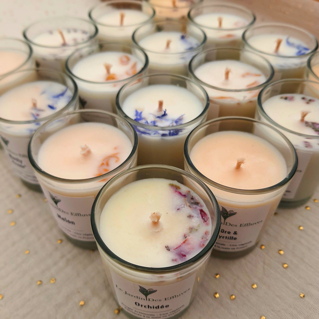 Nougat blanc - Bougie "classique" 