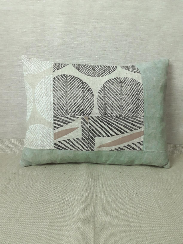 Coussin en lin - collection PATCHWORK 