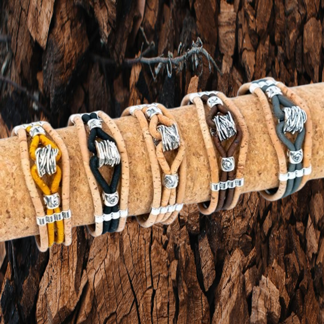 Bracelet en liège