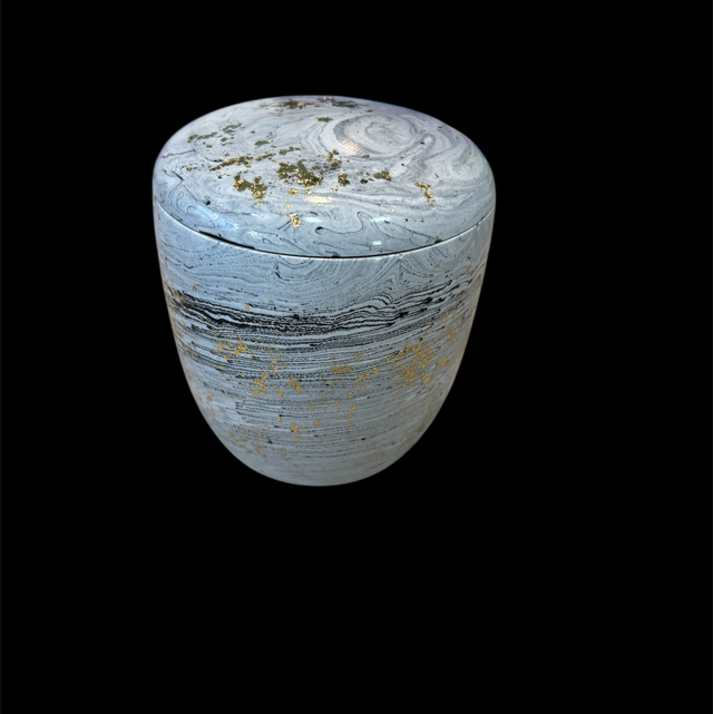 Pot à bougie rechargeable –  Modèle Galet - Vendu vide