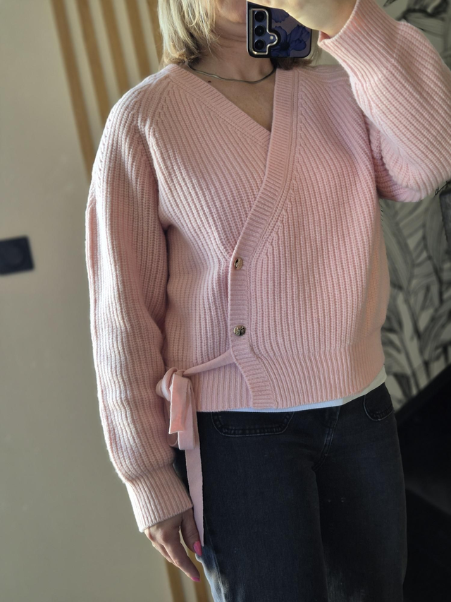 Pull cache coeur rose
