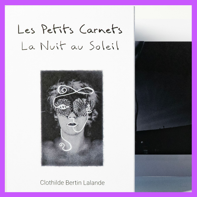Leporello "La Nuit au Soleil" A6 (15ex) - CBL Clothilde BERTIN LALANDE