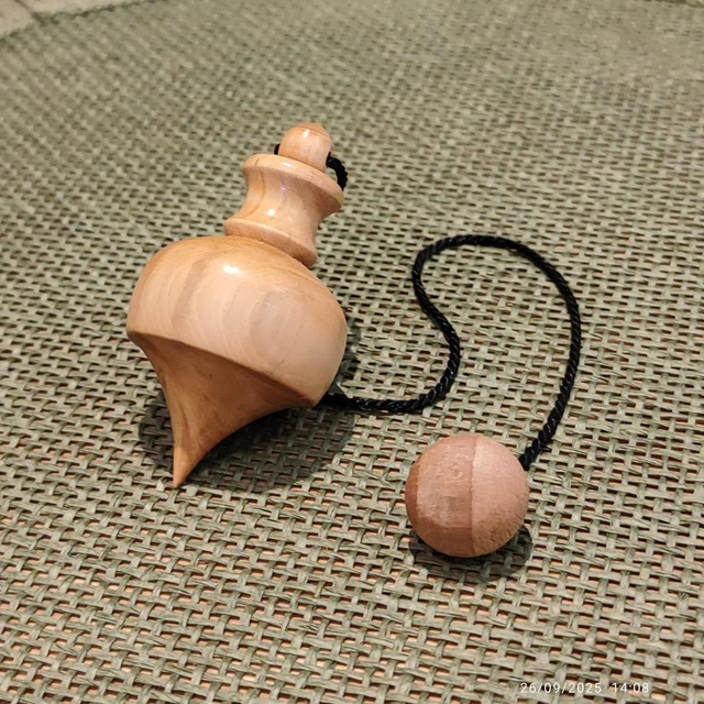 Pendule en bois (Buis) #2