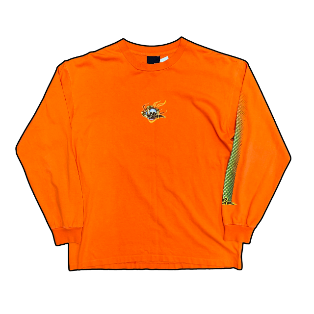 Vintage No Fear Longsleeve Tee - M