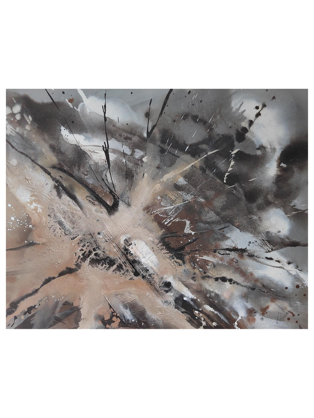 &quot;Electric riff&quot; - 81 x 65 cm