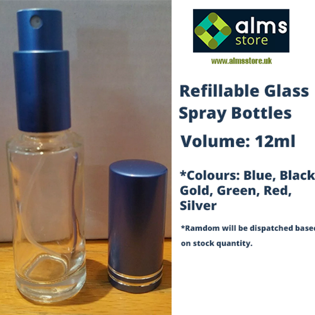 12ml Empty Glass Spray Bottle(s)