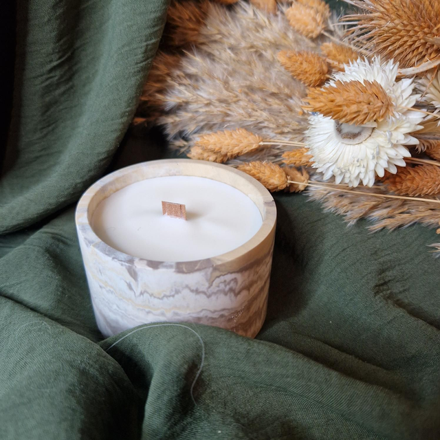 Bougie rechargeable Caramel beurre salé