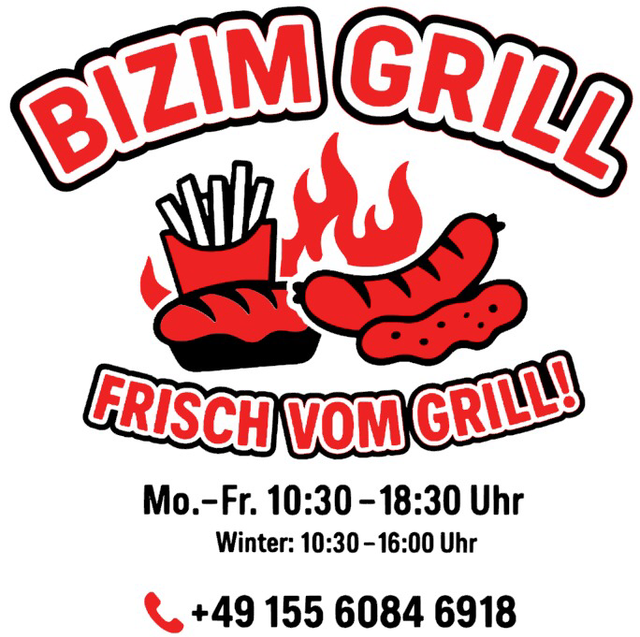 Köfte (Frikadellen)Teller mit Pommes 