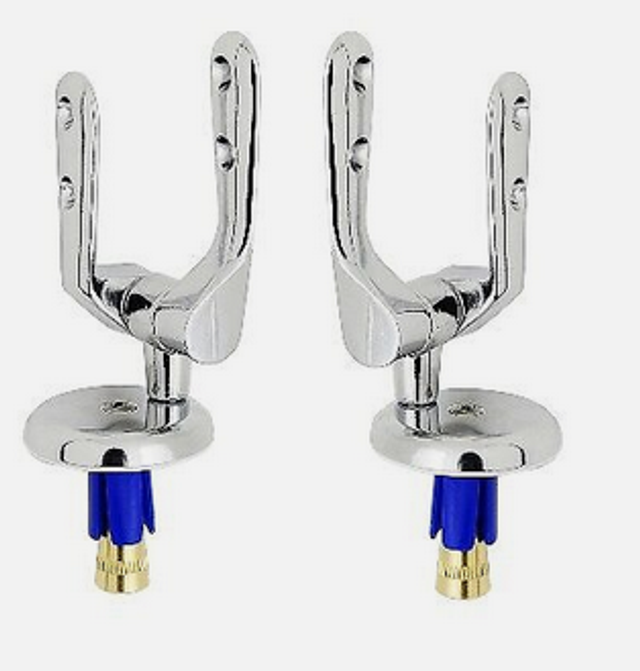 kit di cerniere universali ad espansione per assi wc in legno