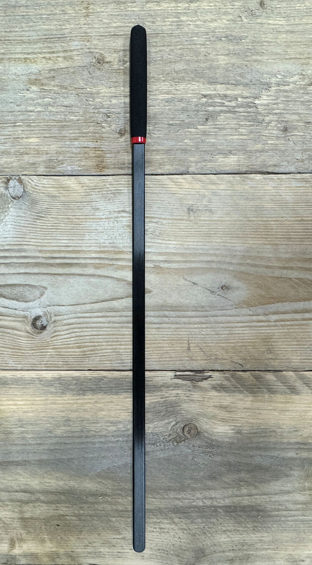 Cane van koolstofvezel met rubber handgreep