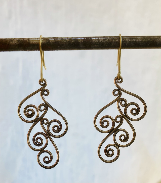 Bravigoù-skouarn &quot;Luhtu&quot; - Boucles d&#039;oreilles &quot;Luhtu&quot;