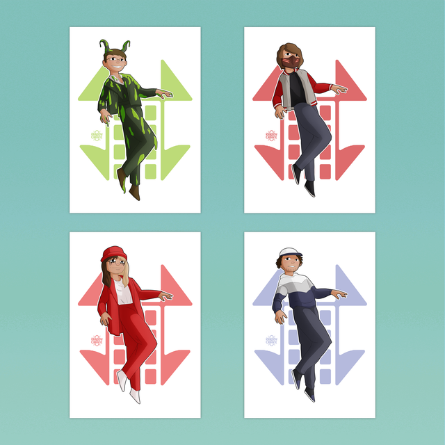 Generation Loss Prints