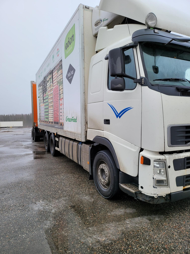 Lån av lastbil vid prov 