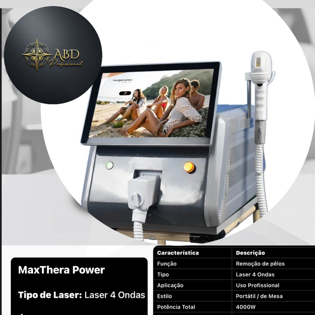 Laser 4 ondas Maxthera