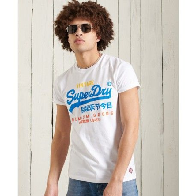 75FD52785A - SUPERDRY T-shirt mezza manica logo