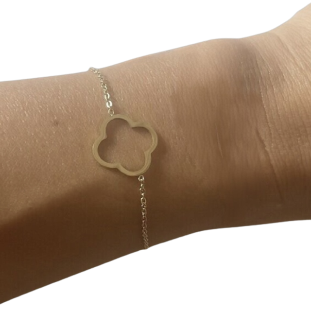 Bracelet Trèfle Doré 