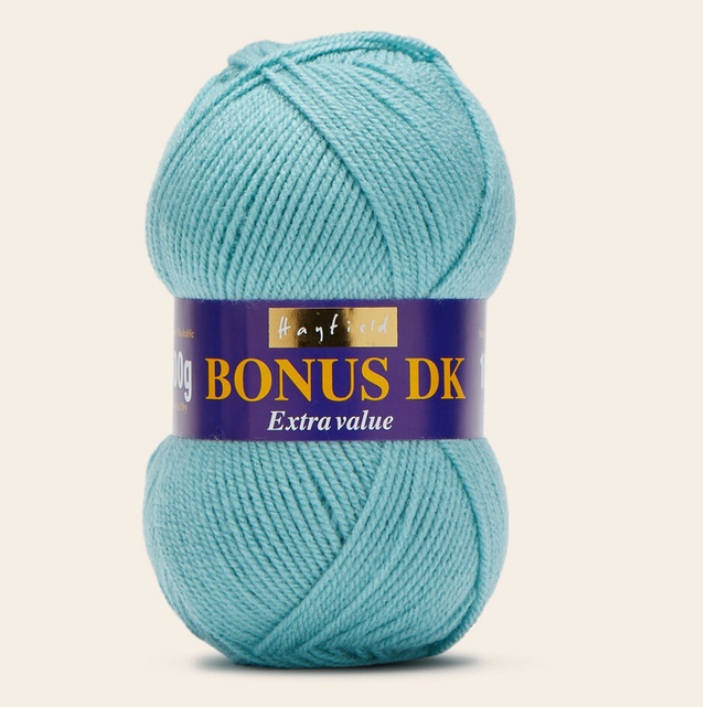 Hayfield Bonus DK Lagoon Blue